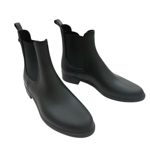 Aldo Ankle boots/ Flat heels ALDO WICOENI SIZE 3 4 BLACK LEATHER LOW FLAT HEEL CHELSEA  main image 4